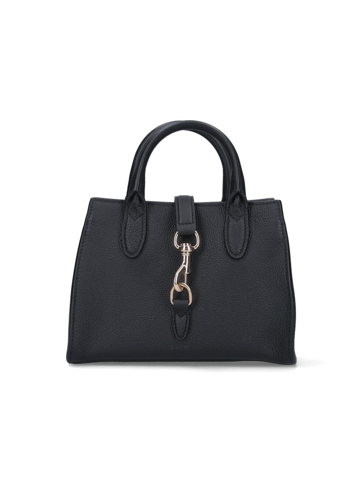 gucci bags black calf skin - women