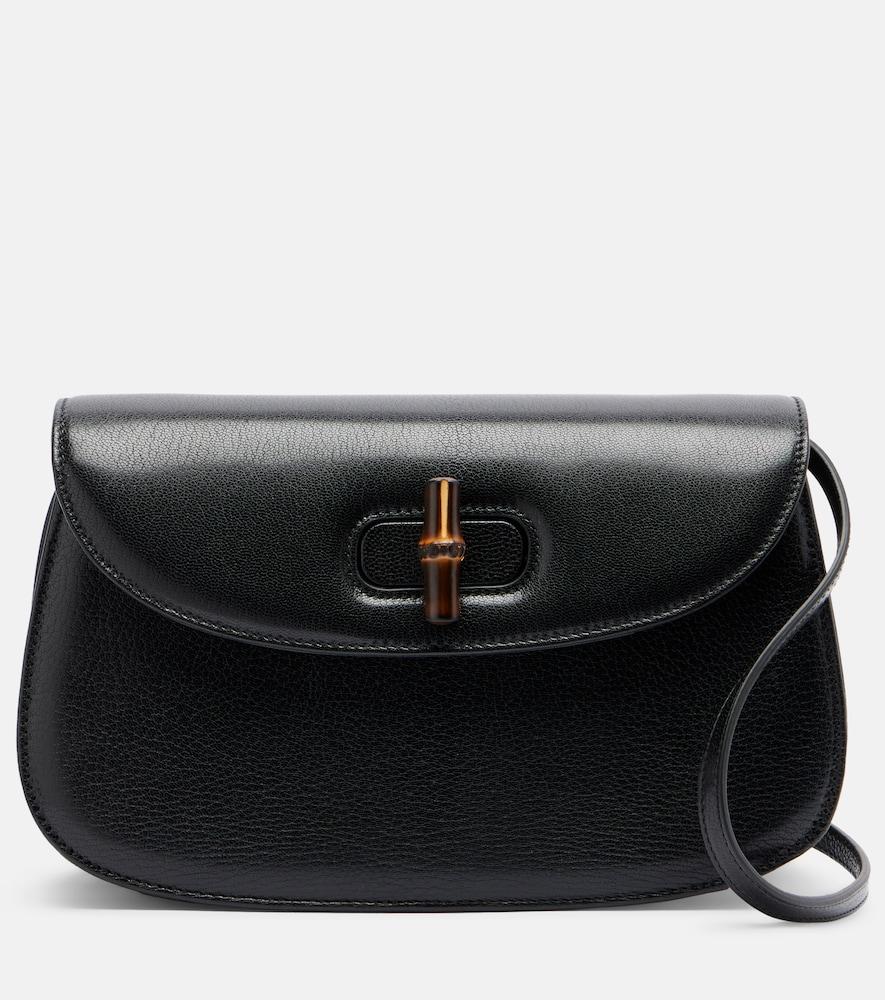 gucci bamboo small leather crossbody bag