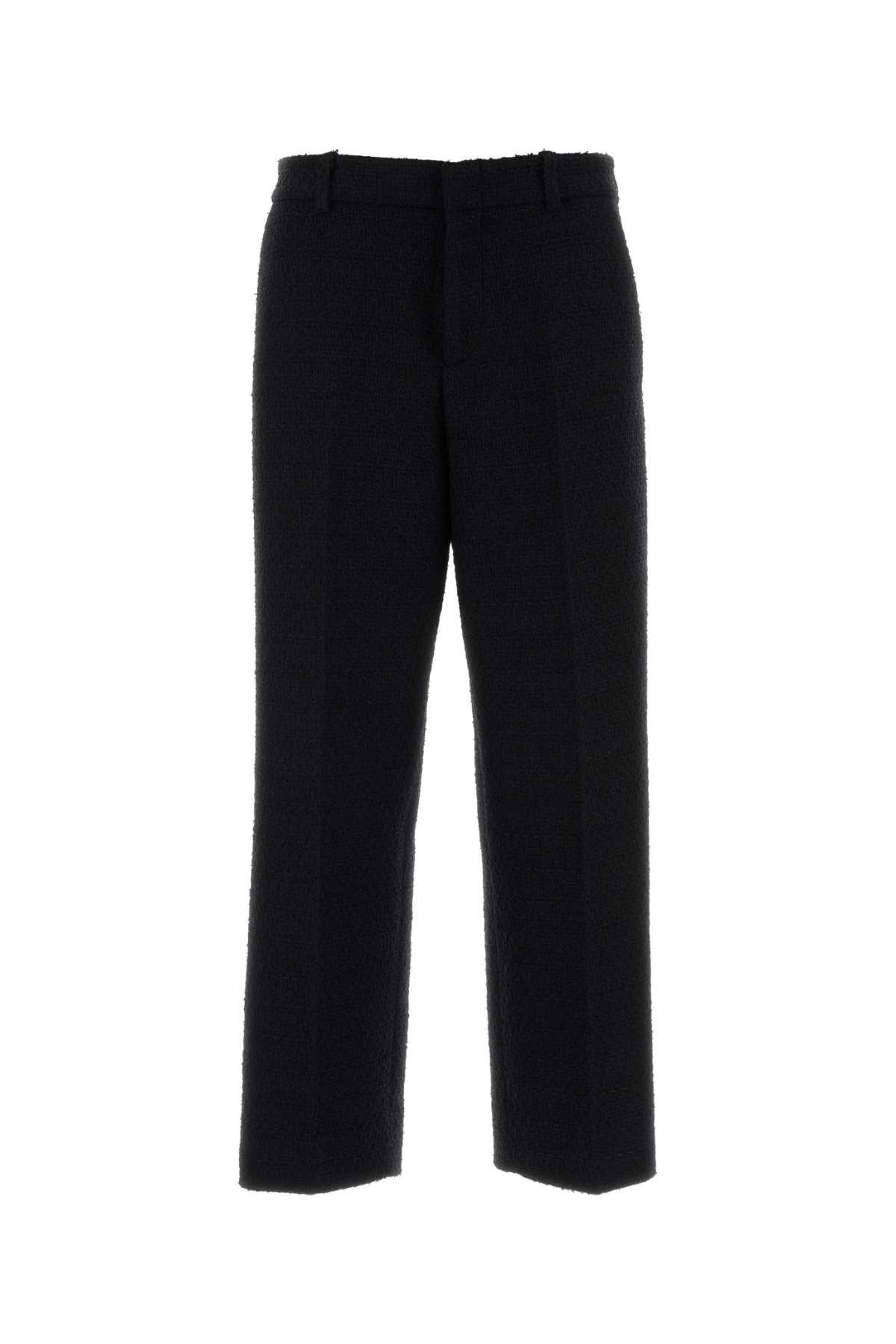 gucci black boucle pant