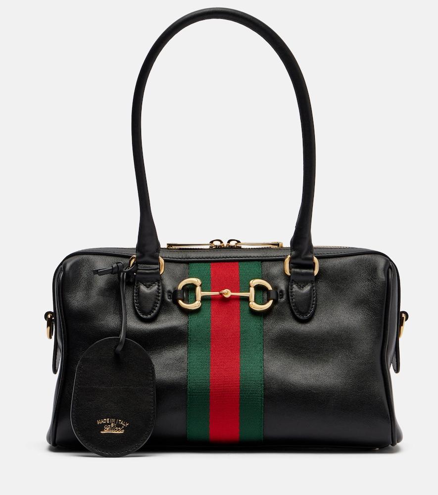 gucci borsetto medium leather shoulder bag