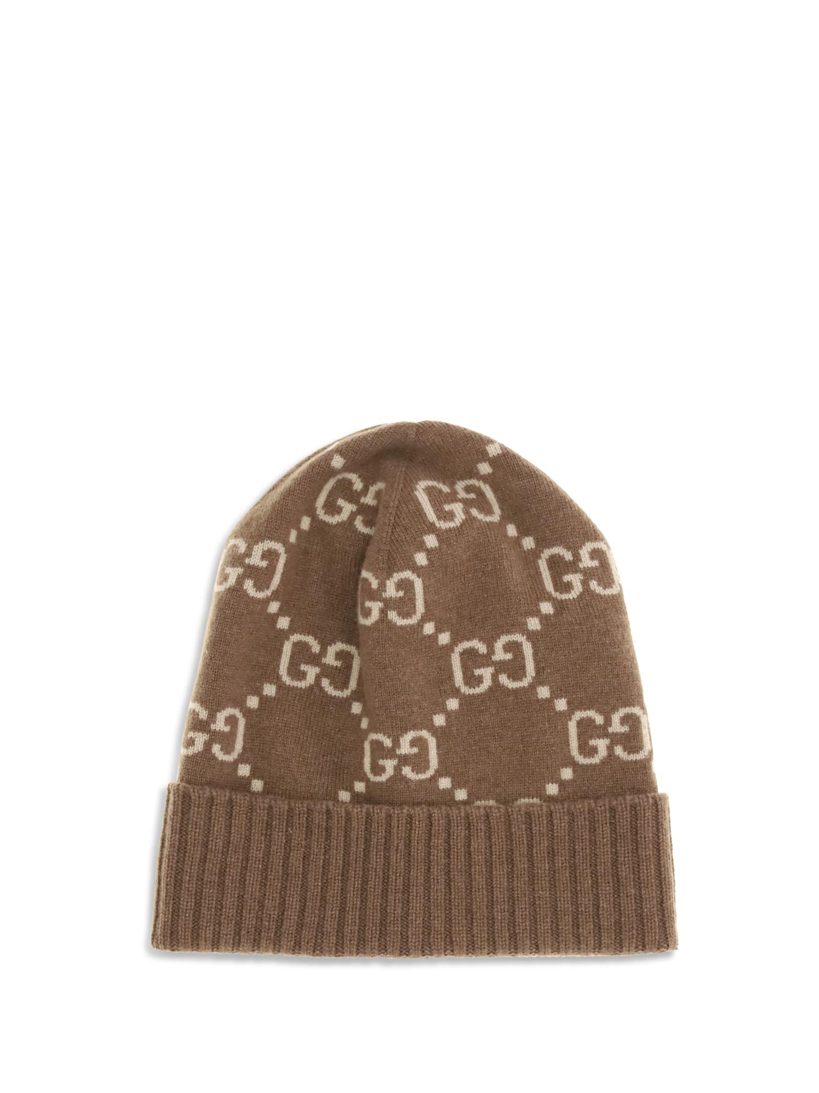 gucci cashmere gg hat