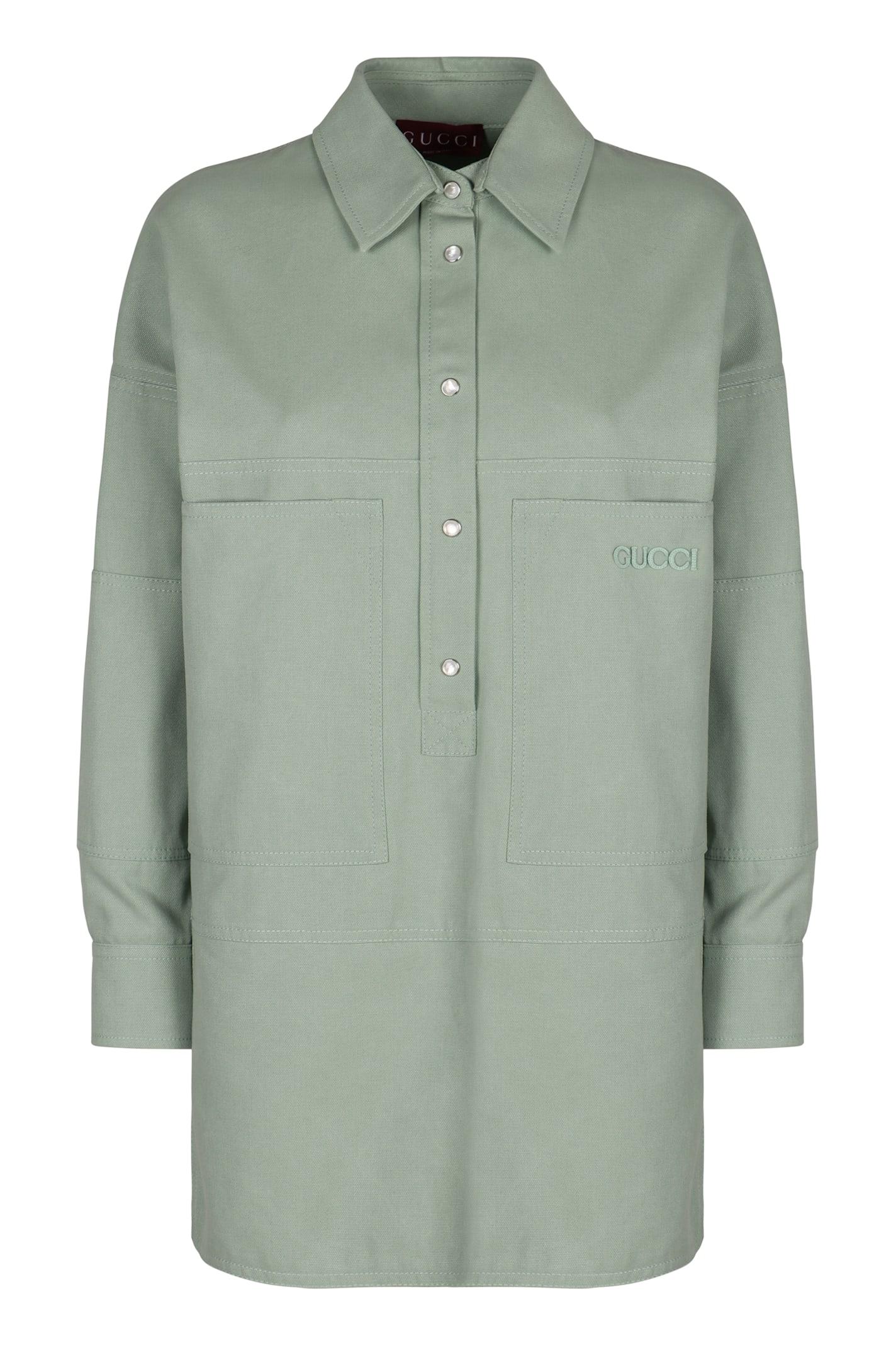 gucci cotton overshirt