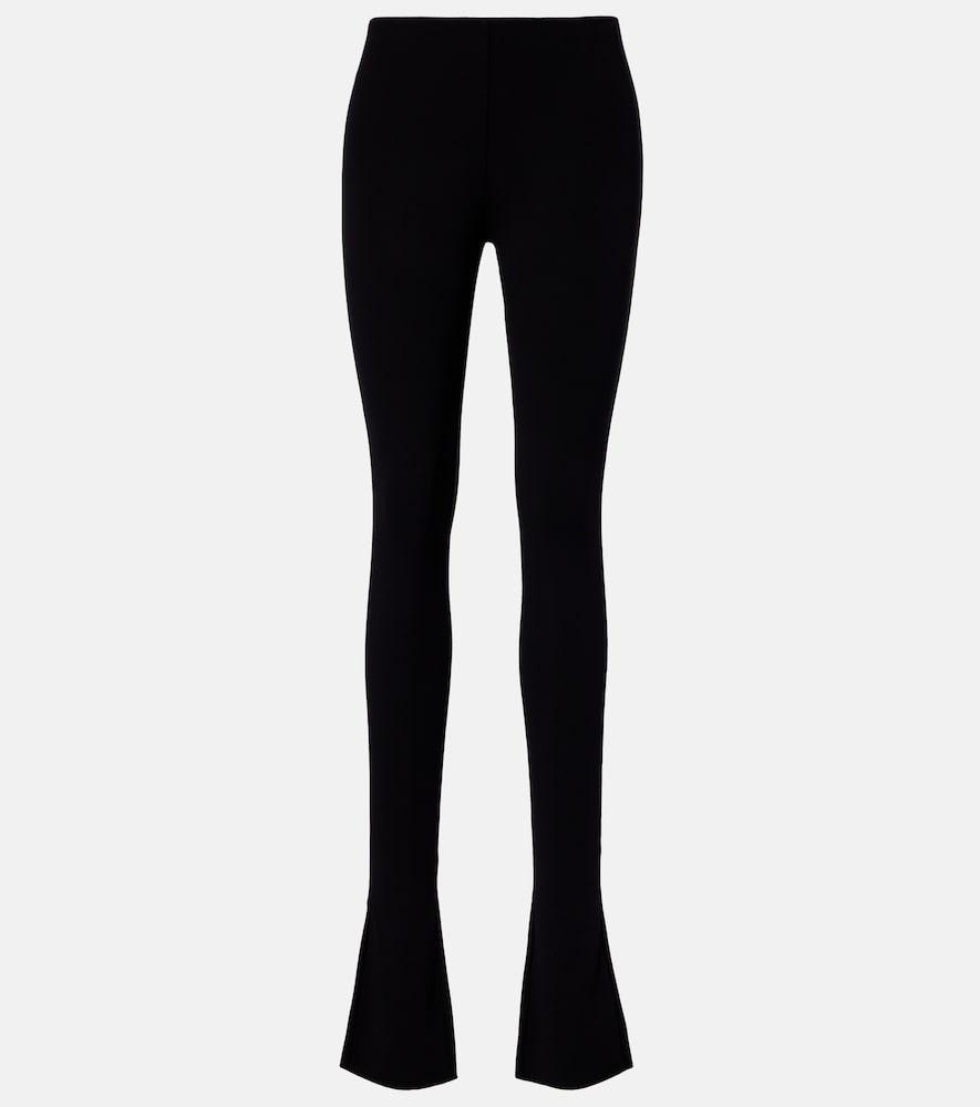 gucci crêpe jersey slim pants