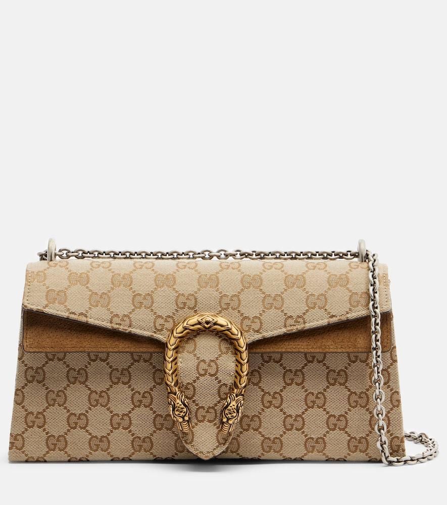 gucci dionysus gg canvas small suede