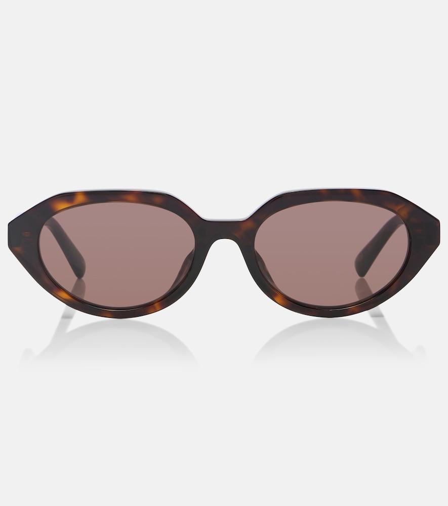 gucci double g oval sunglasses