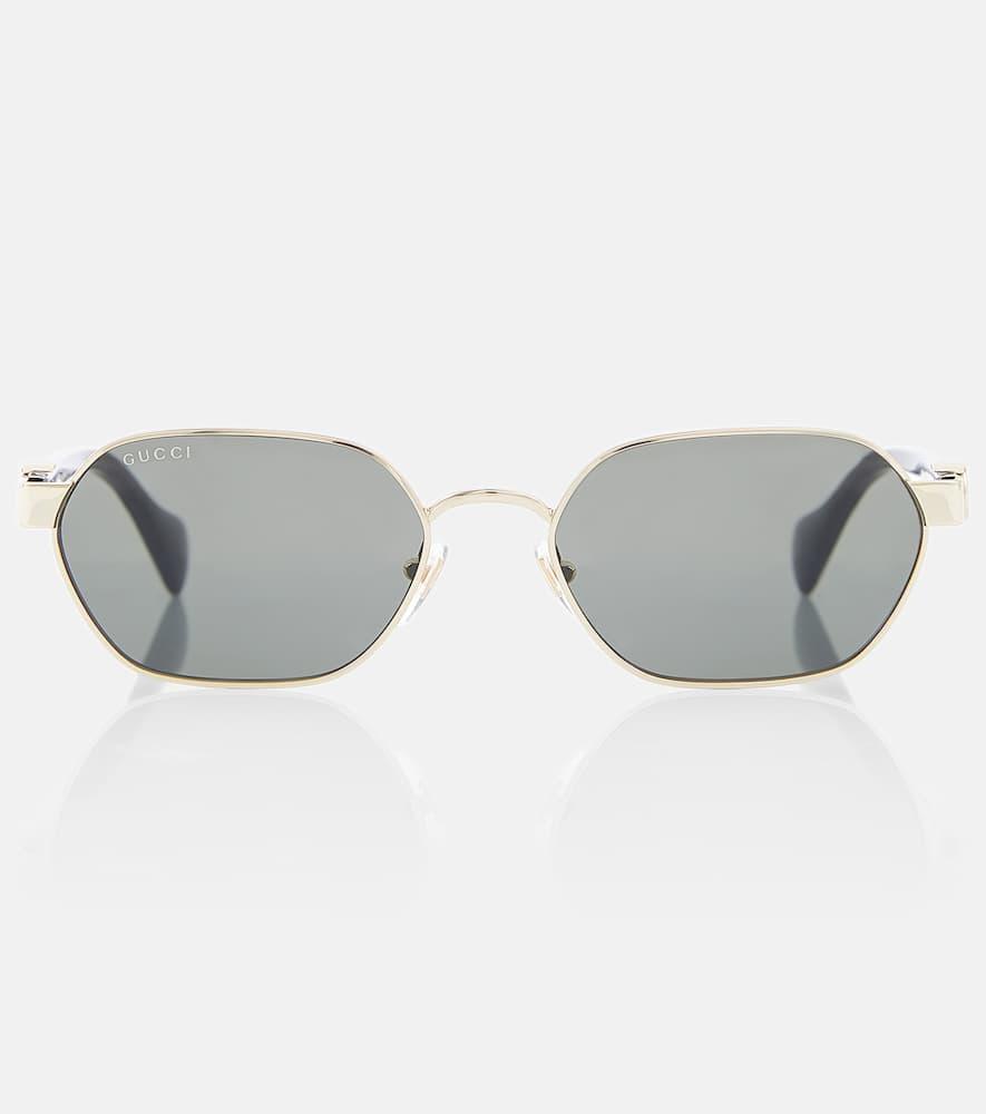 gucci double g round sunglasses