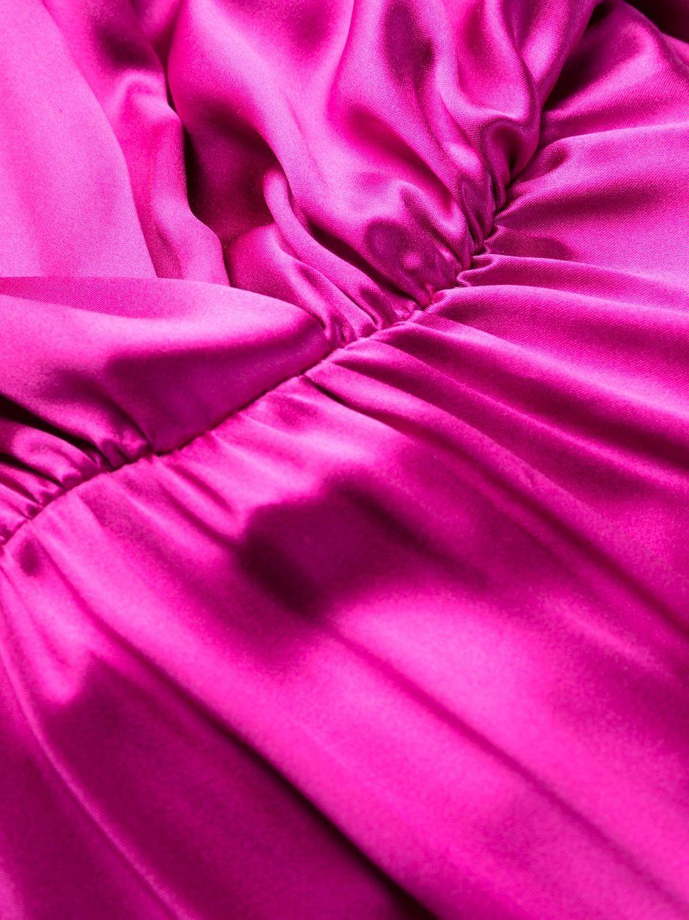gucci dresses pink silk - women