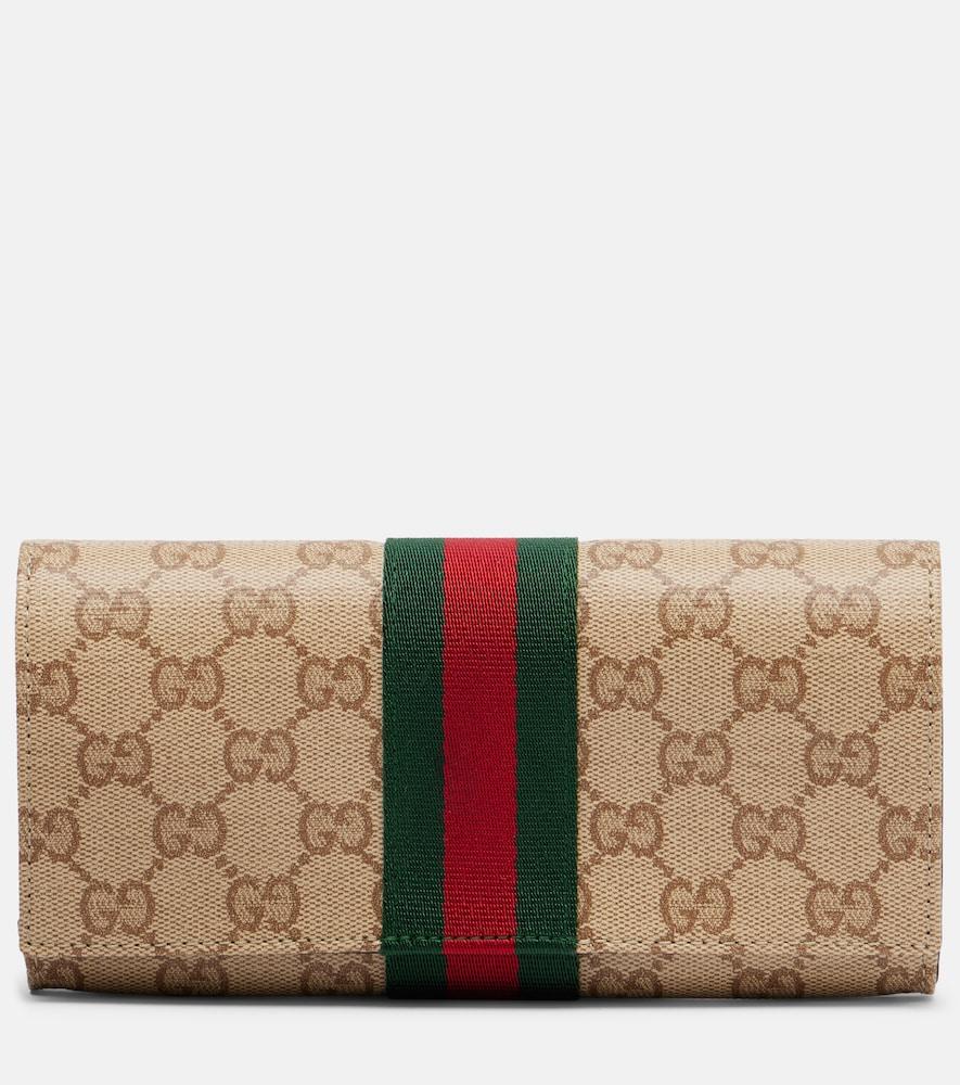 gucci essence gg canvas wallet