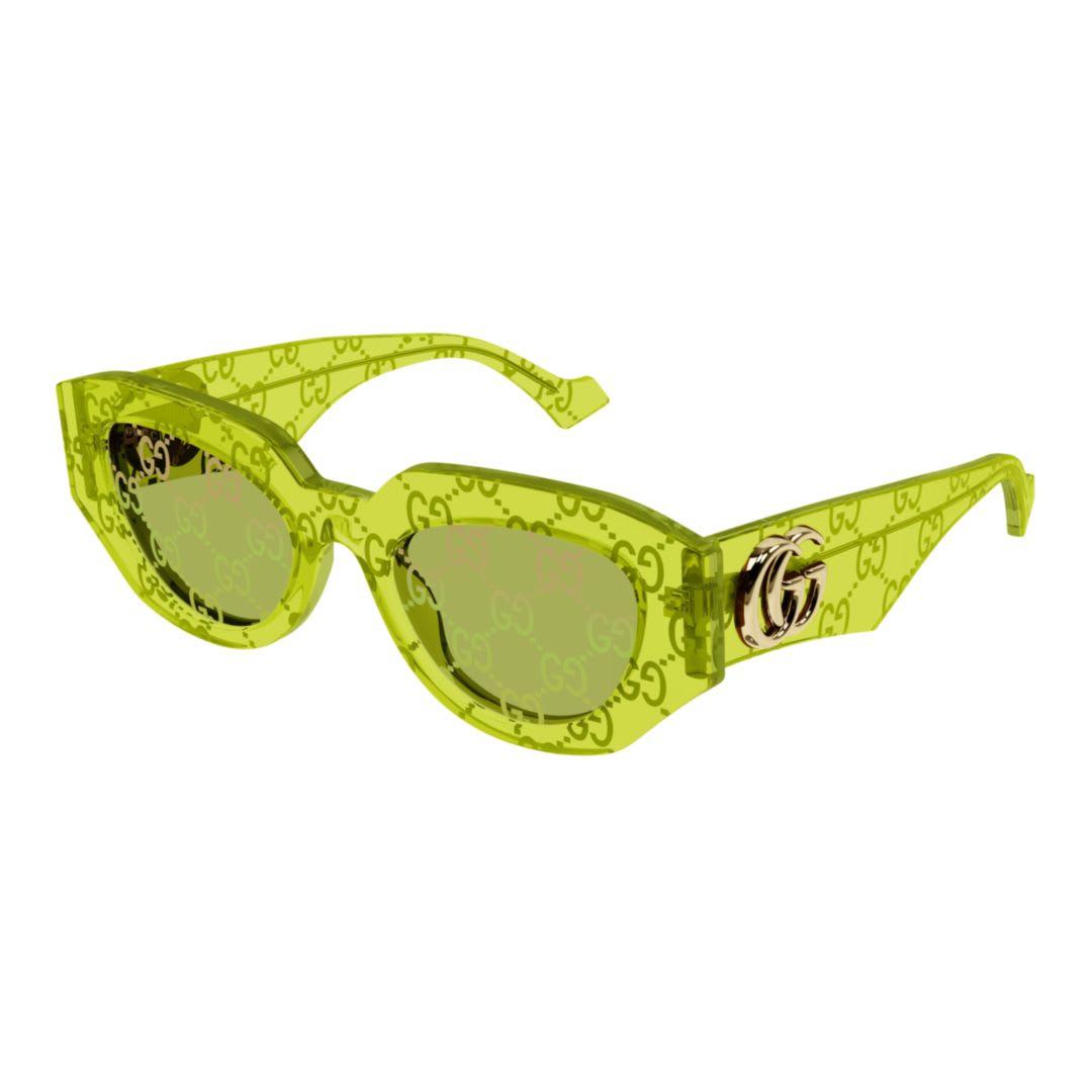 gucci eyewear gg1421s-007green-green-green