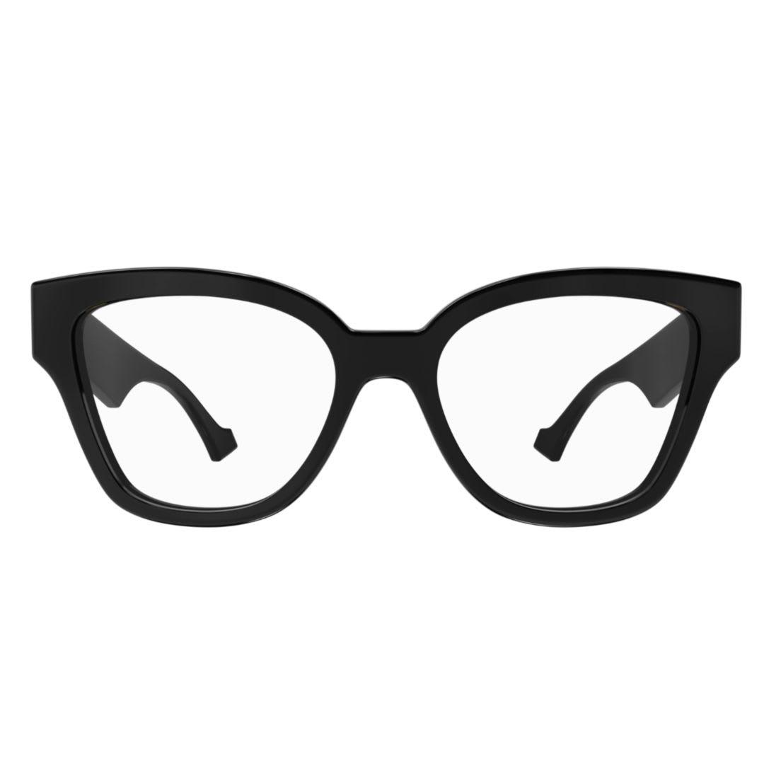 gucci eyewear gg1424o-001black-black-transparent