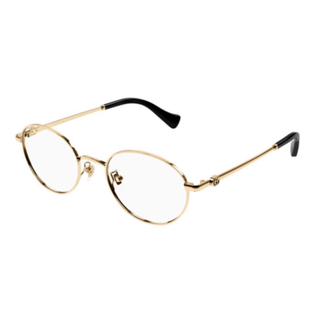 gucci eyewear gg1608ok-003gold-gold-transparent
