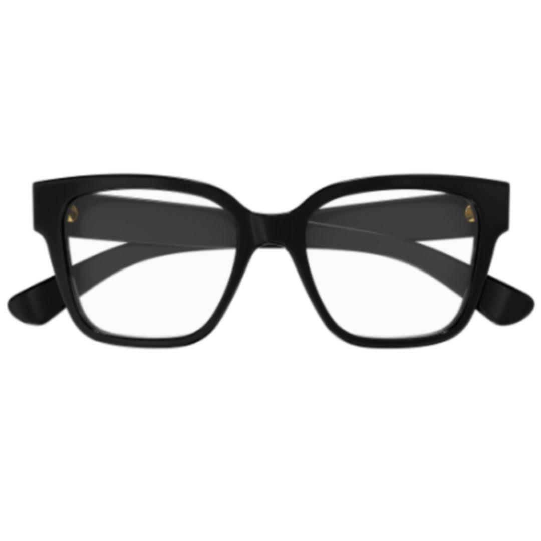 gucci eyewear gg1791o-005black-black-transparent