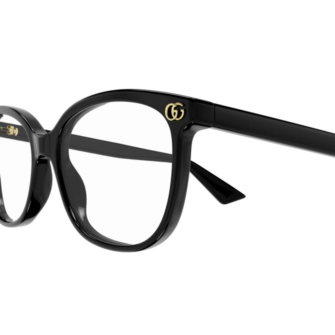 gucci eyewear gg1816o-001black-black-transparent