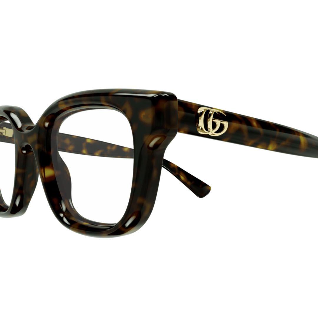 gucci eyewear gg1831o-002havana-havana-transparent