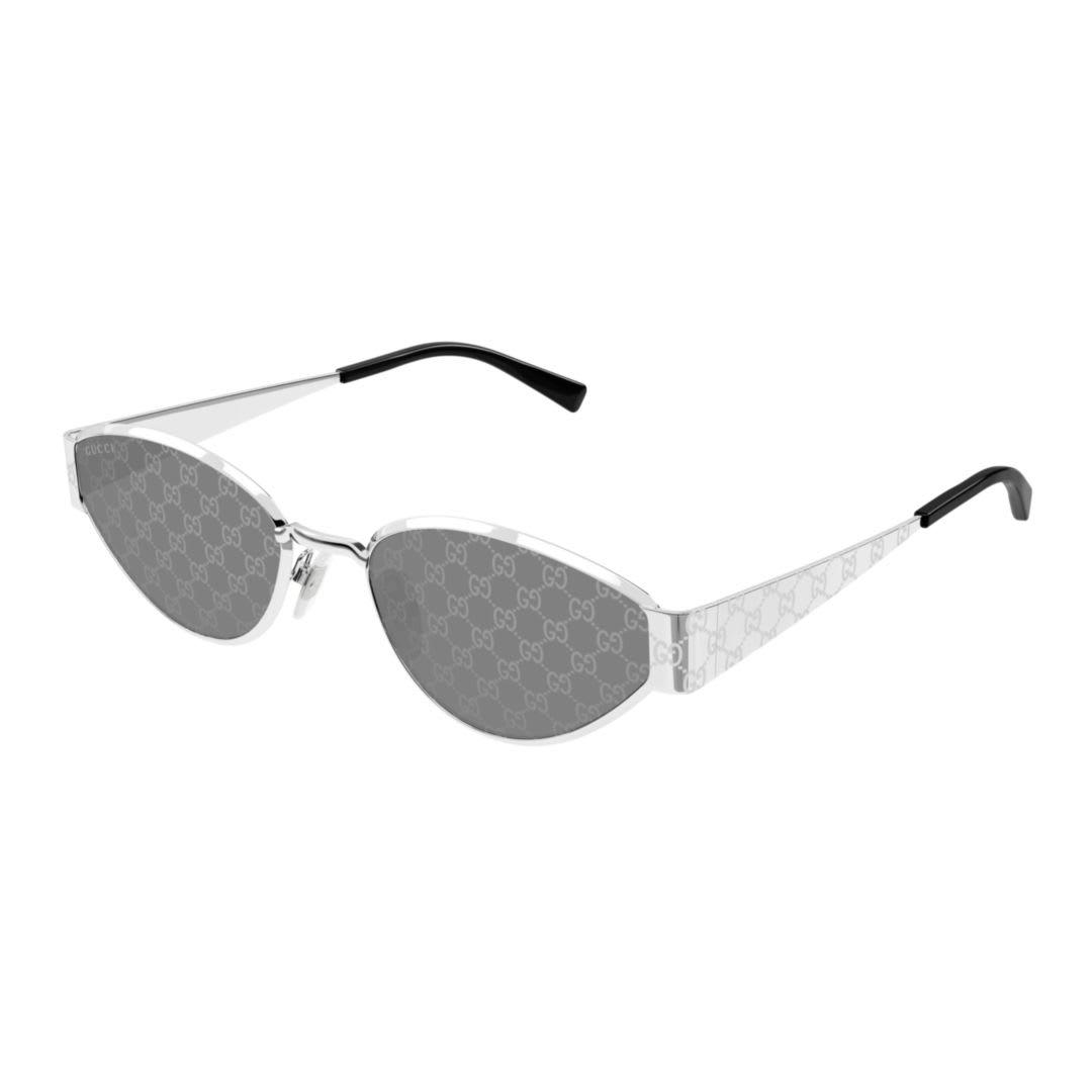 gucci eyewear gg1853s-002silver-silver-smoke