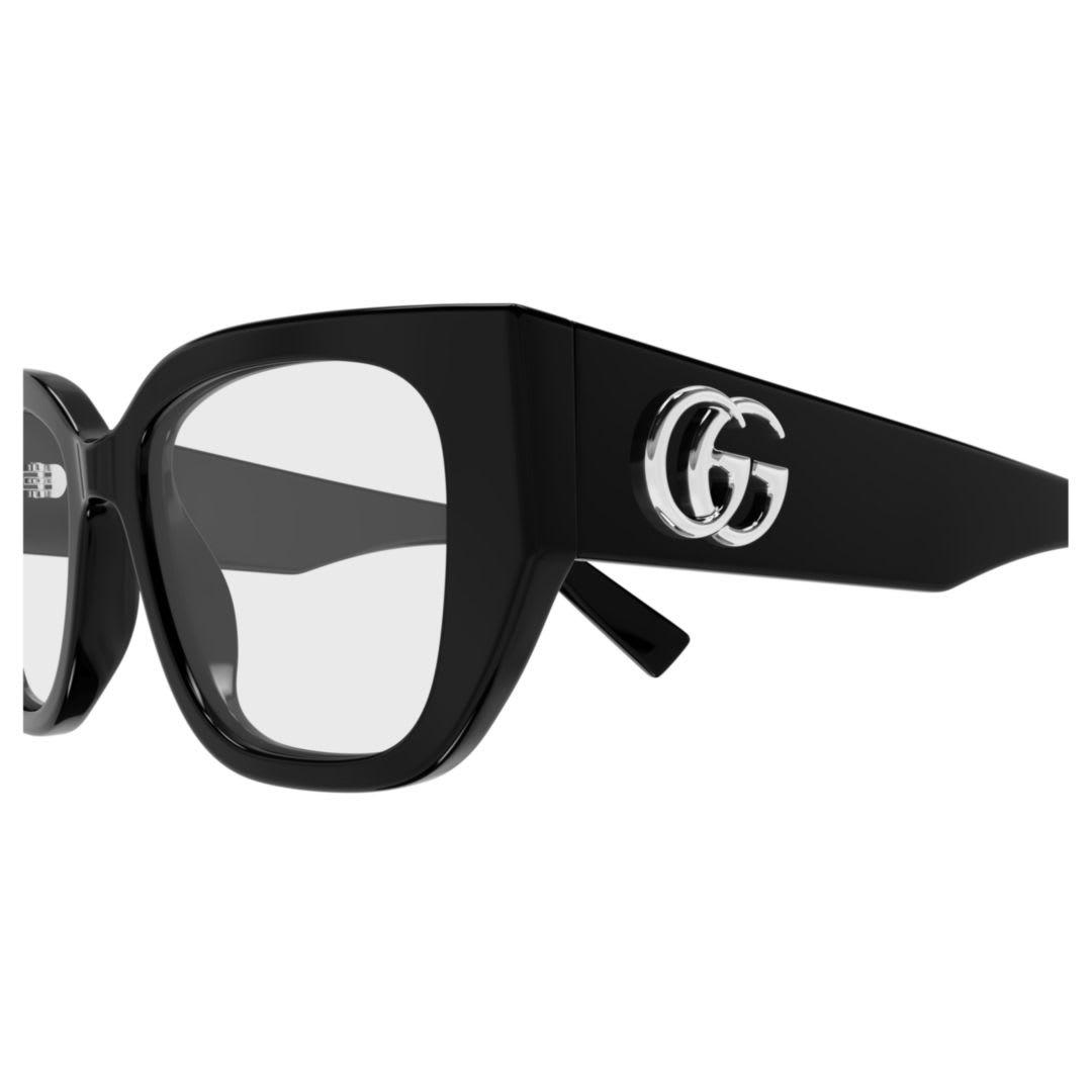 gucci eyewear gg1952o-001black-black-transparent