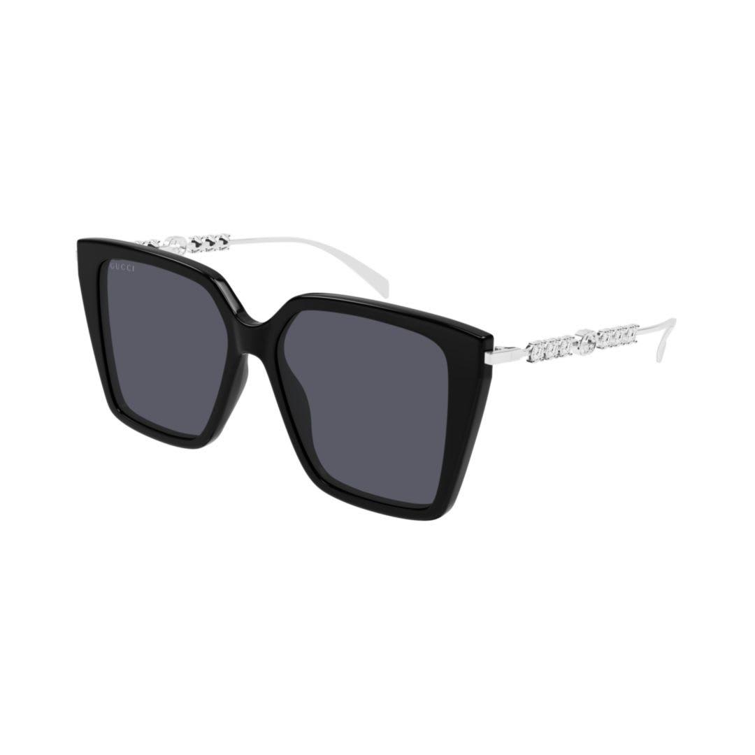 gucci eyewear gg1967s-002black-silver-grey