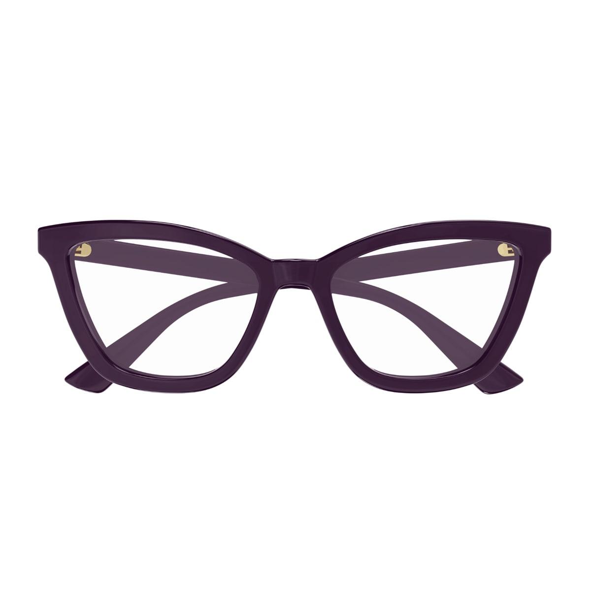 gucci eyewear gucci gg1686o linea gg logo 011 violet glasses