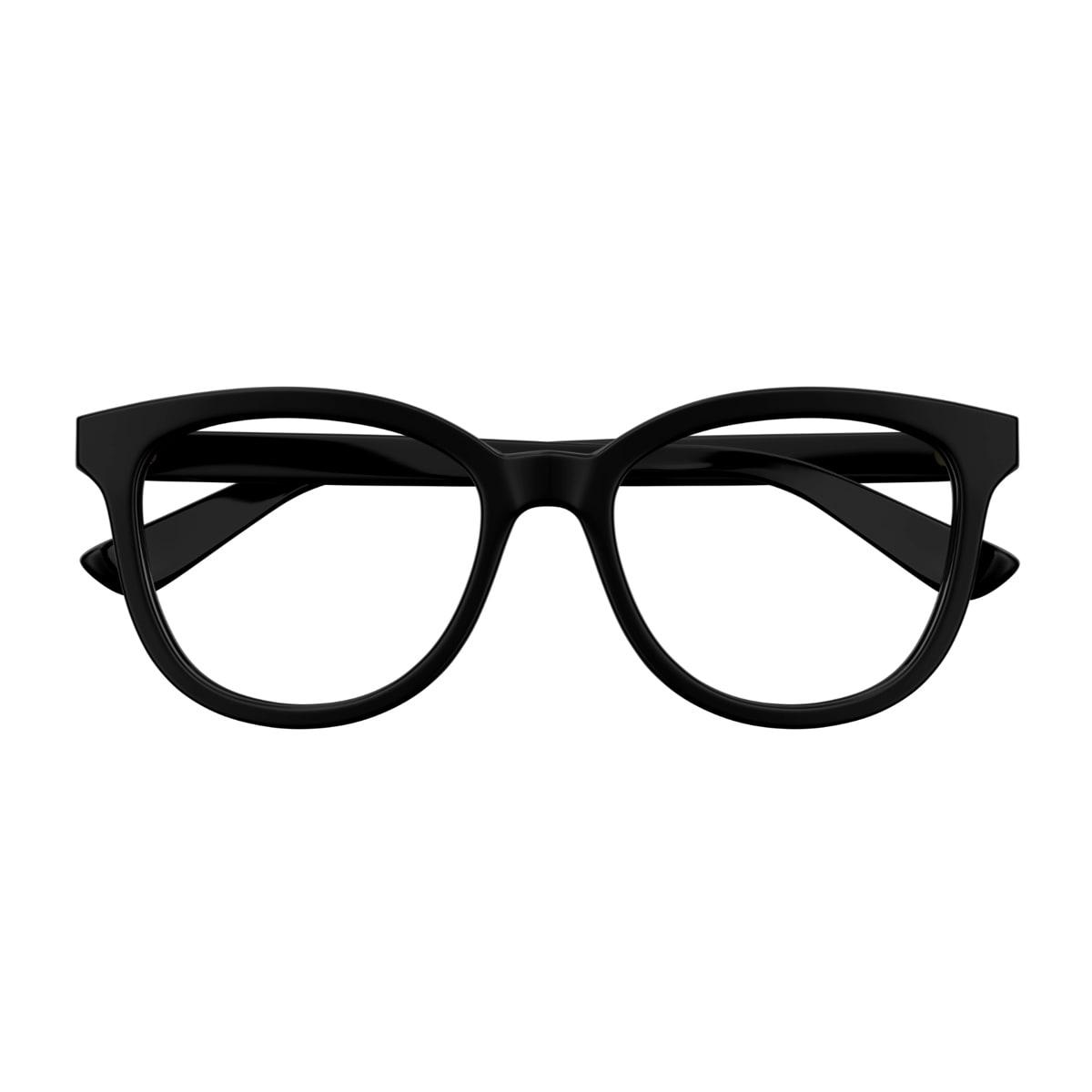 gucci eyewear gucci gg1687o linea gg logo 001 black glasses
