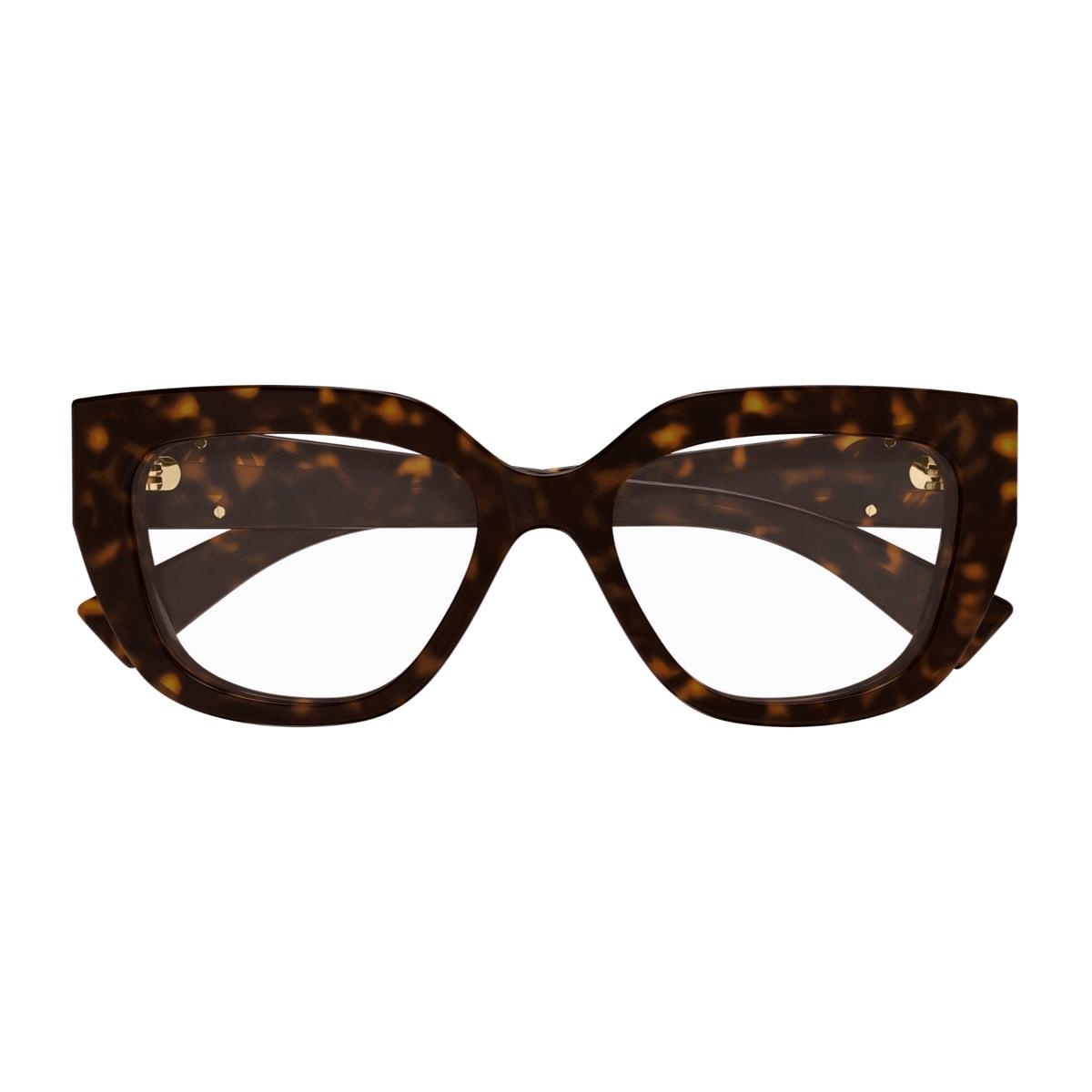 gucci eyewear gucci gg1847o linea emblem 004 havana glasses