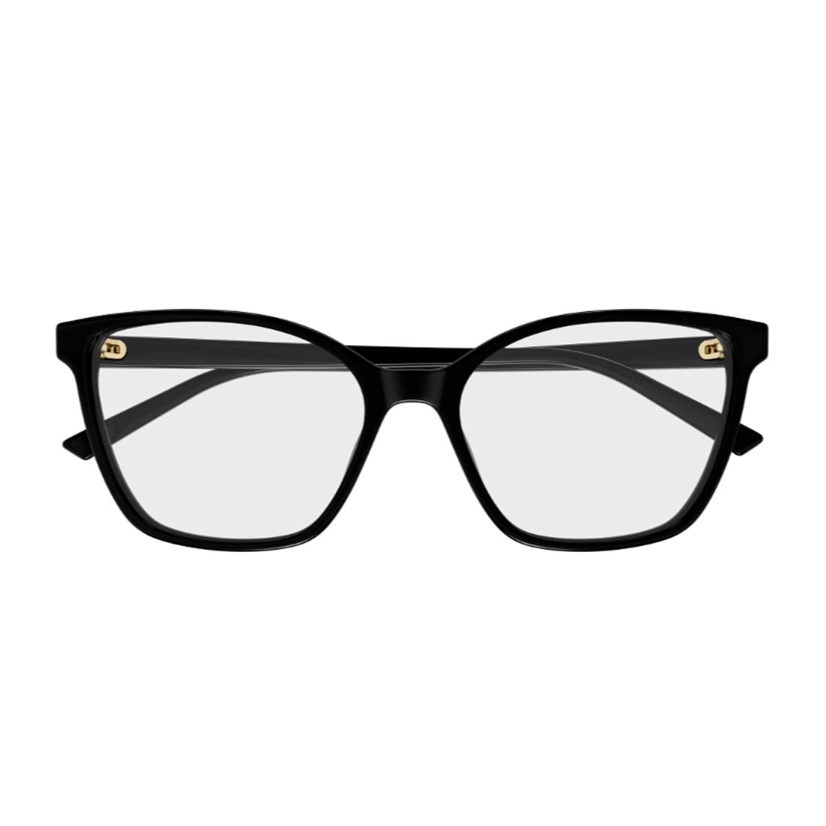 gucci eyewear gucci gg1995o linea emblem 005 black glasses