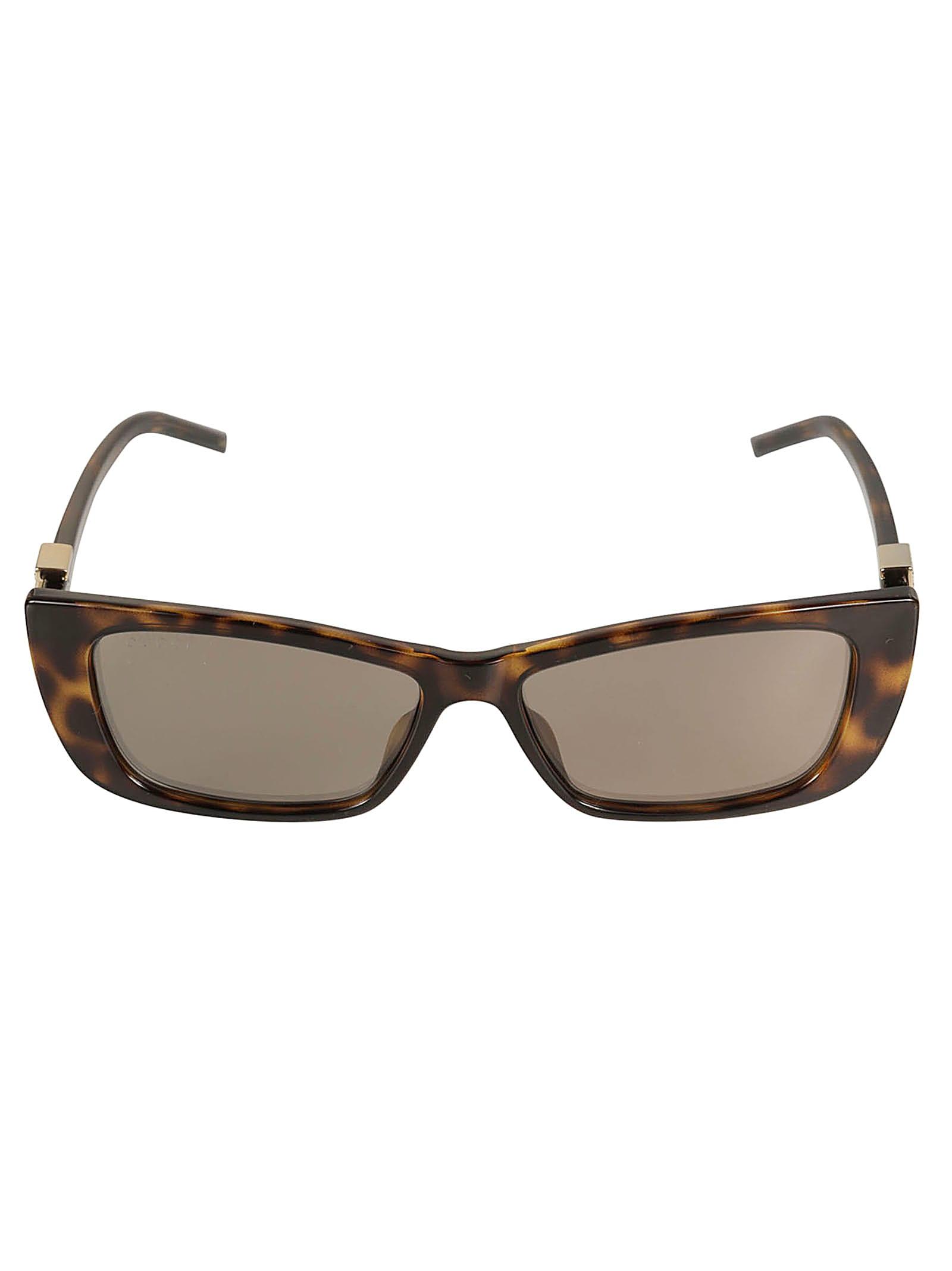 gucci eyewear rectangle classic sunglasses