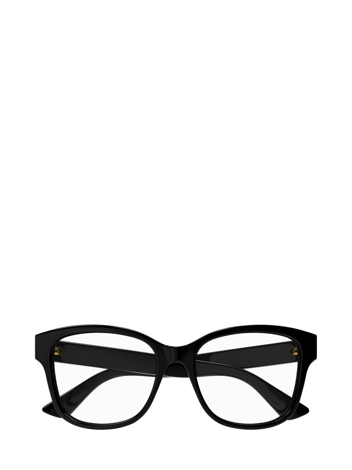 gucci eyewear rectangle frame glasses