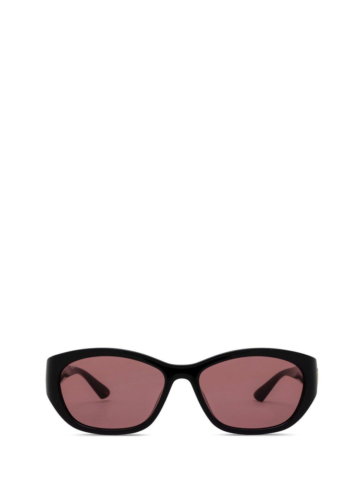 gucci eyewear round-frame sunglasses