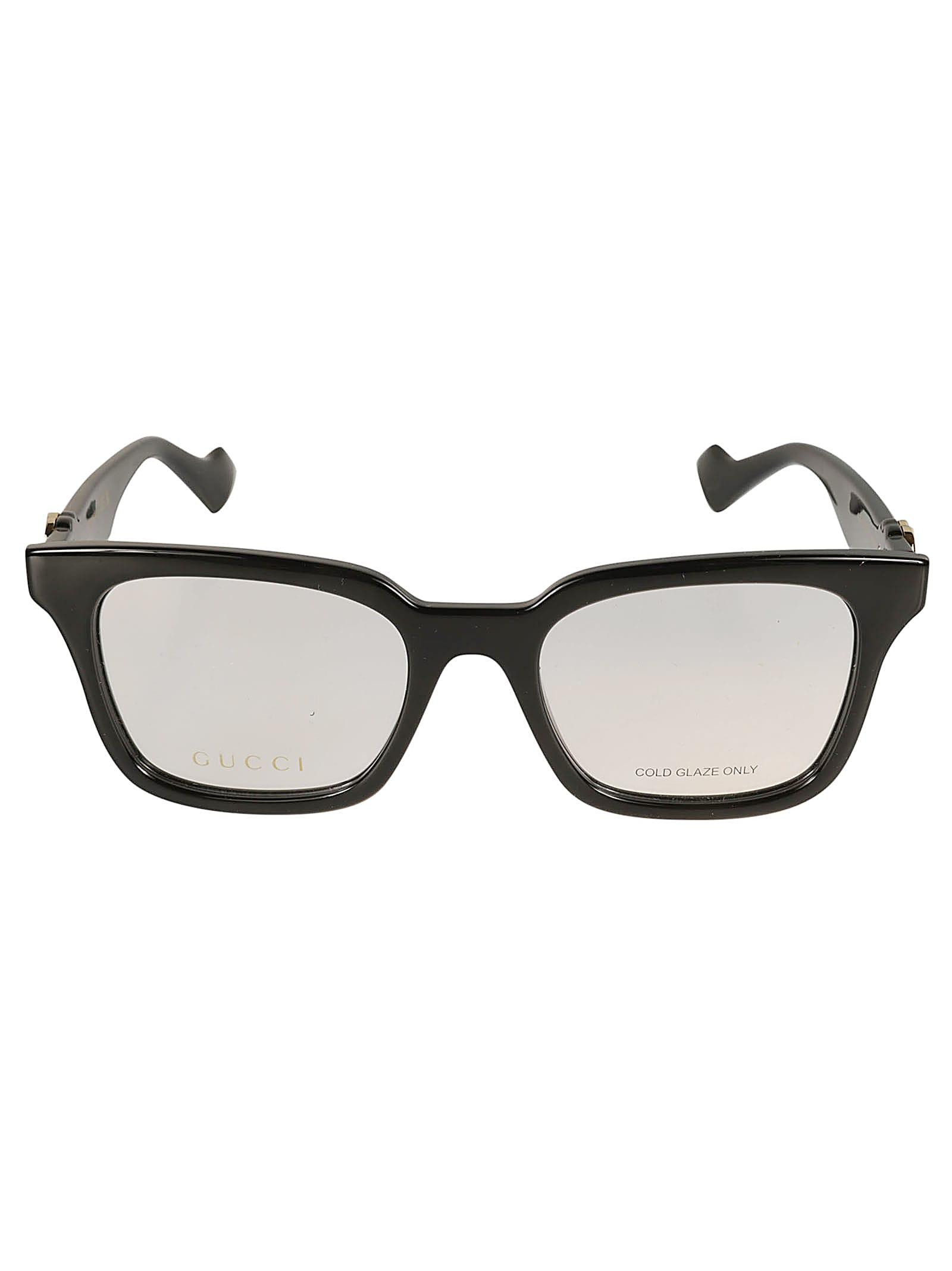 gucci eyewear square classic frame