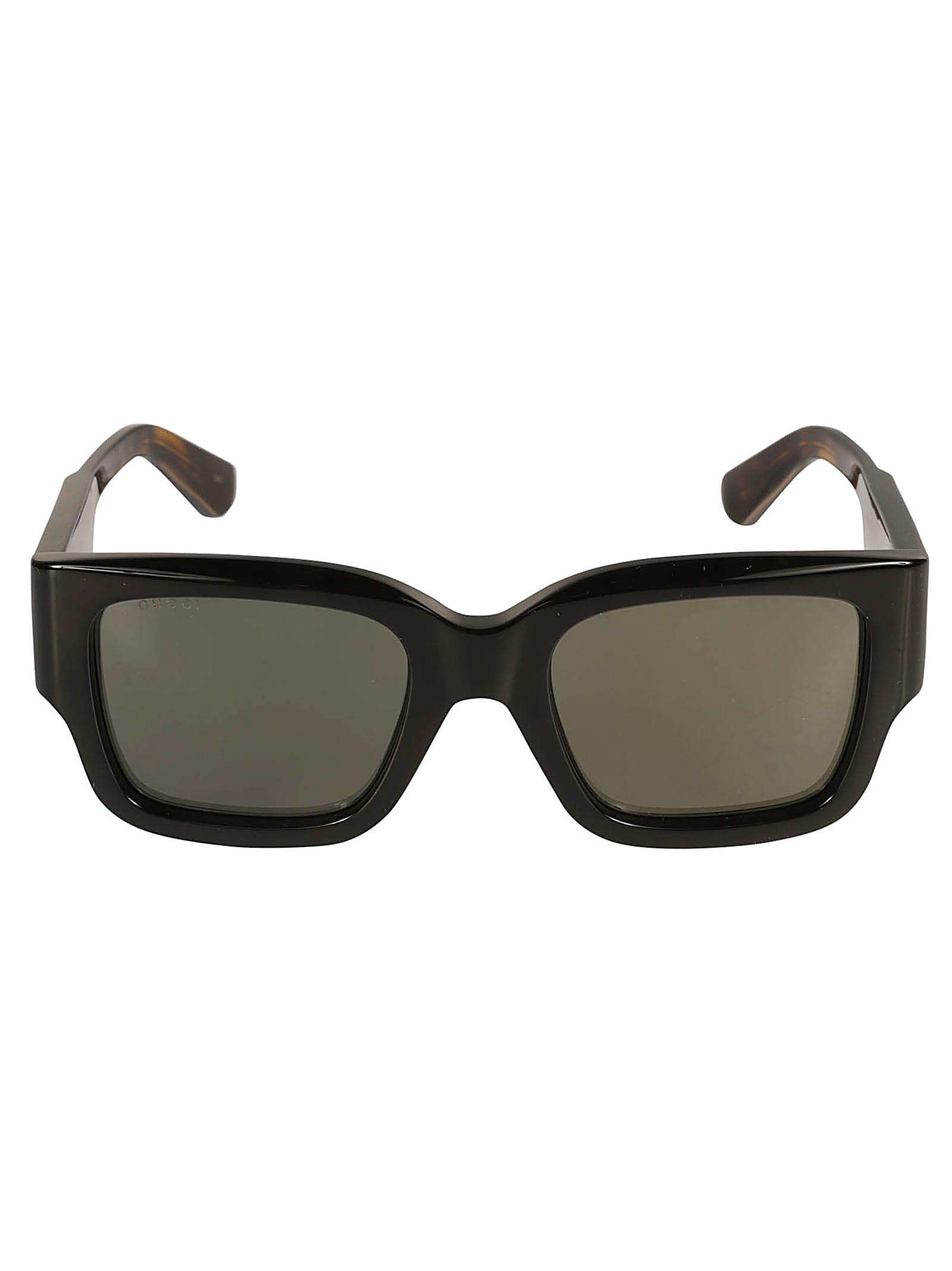 gucci eyewear thick square sunglasses