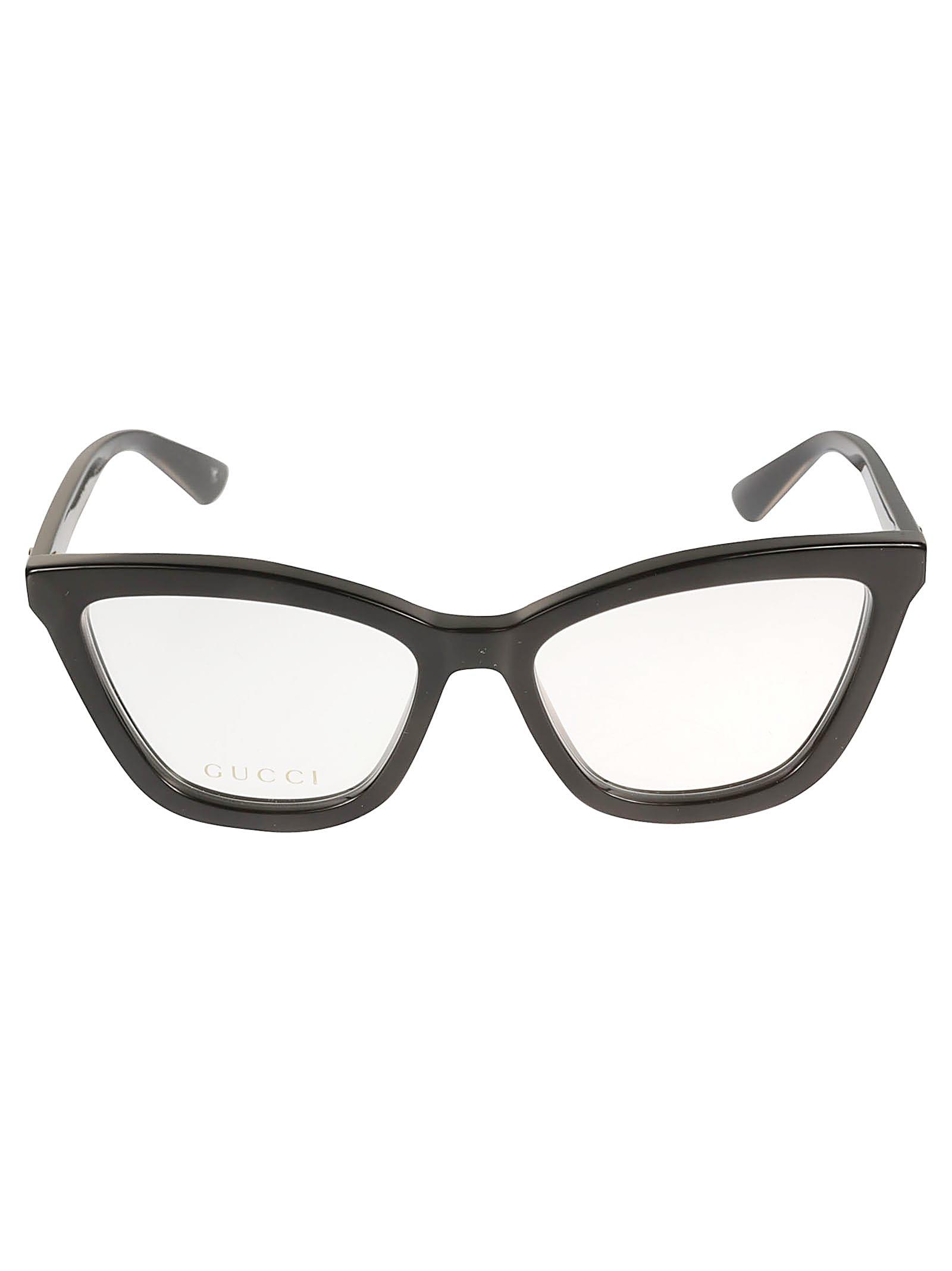 gucci eyewear wayfarer lens logo frame