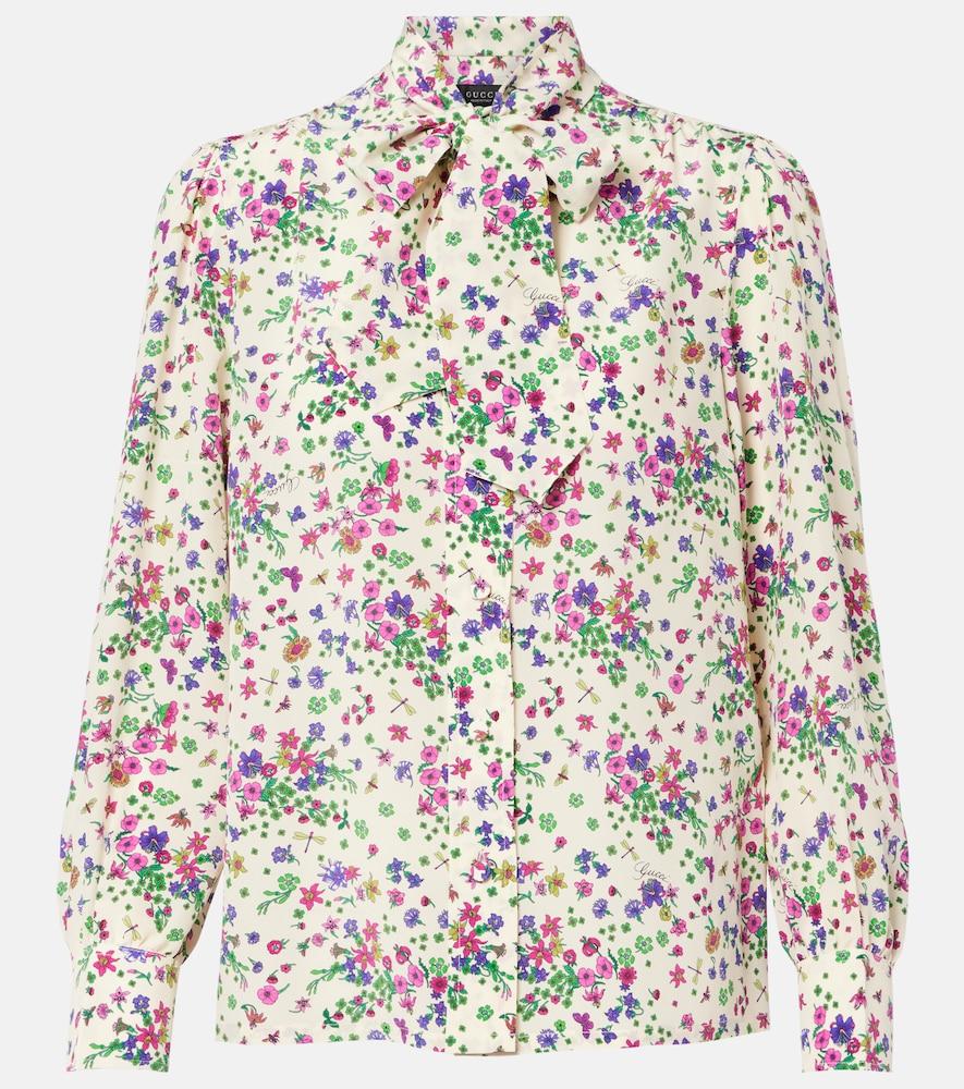 gucci floral tie