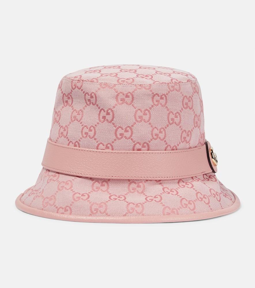 gucci gg canvas bucket hat