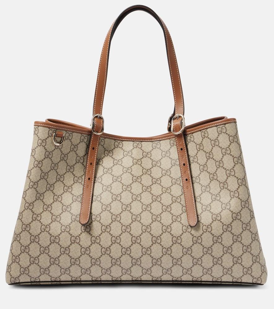 gucci gg emblem large tote bag