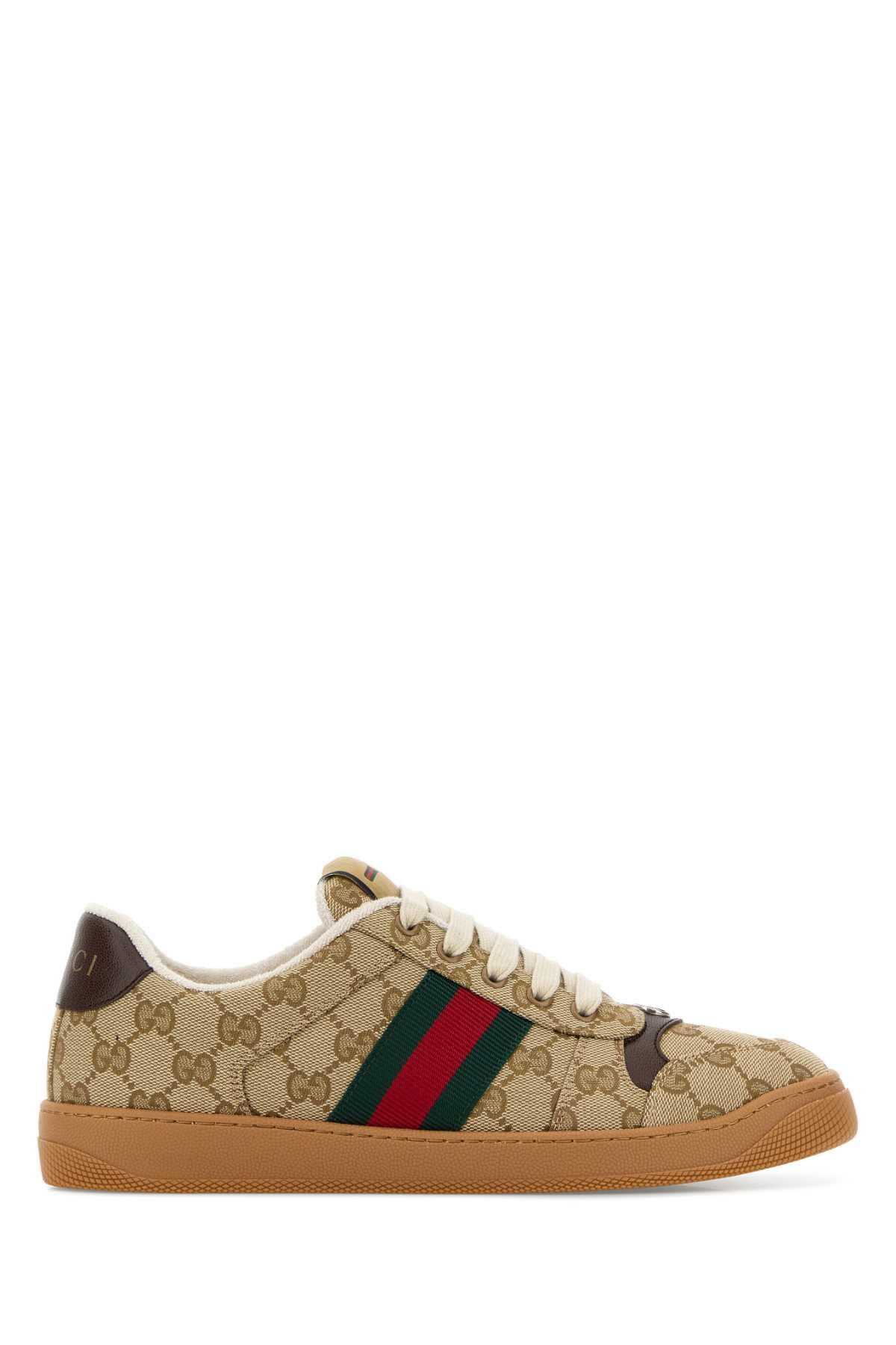 gucci gg fabric screener sneakers