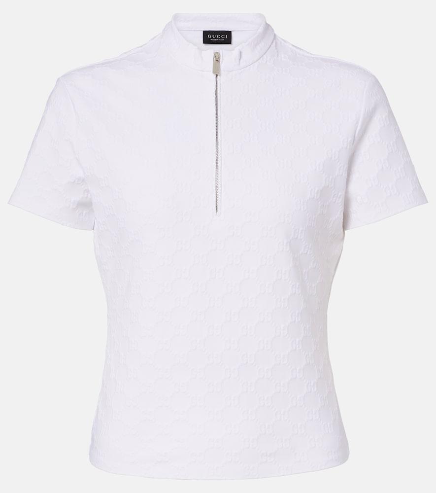 gucci gg jersey jacquard half