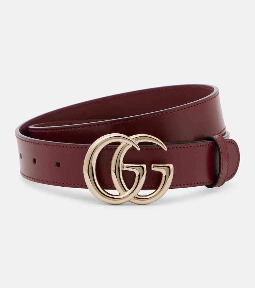gucci gg marmont leather belt