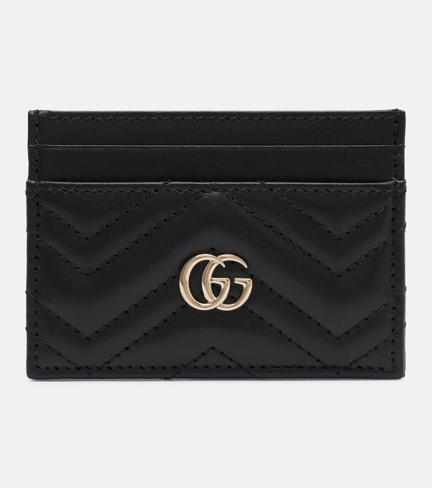 gucci gg marmont leather card holder