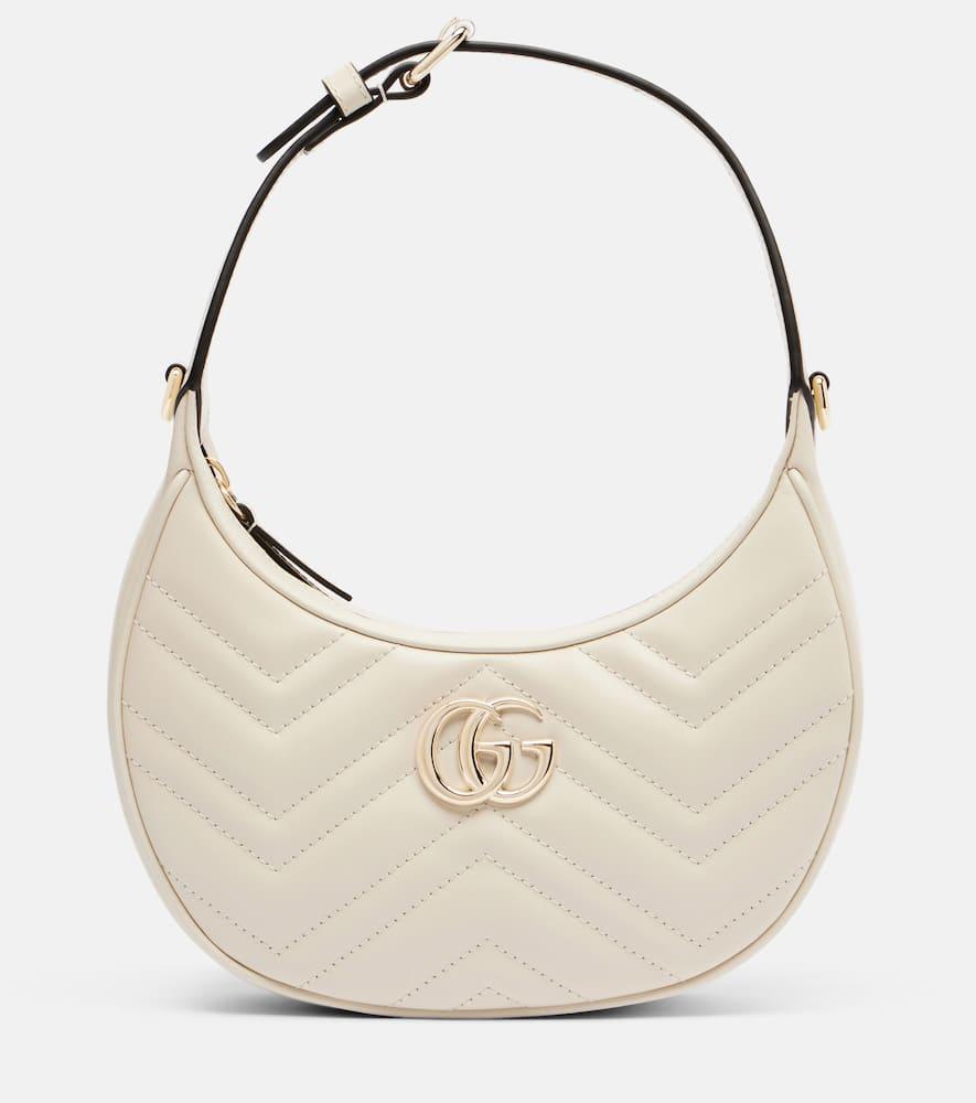 gucci gg marmont mini leather shoulder bag