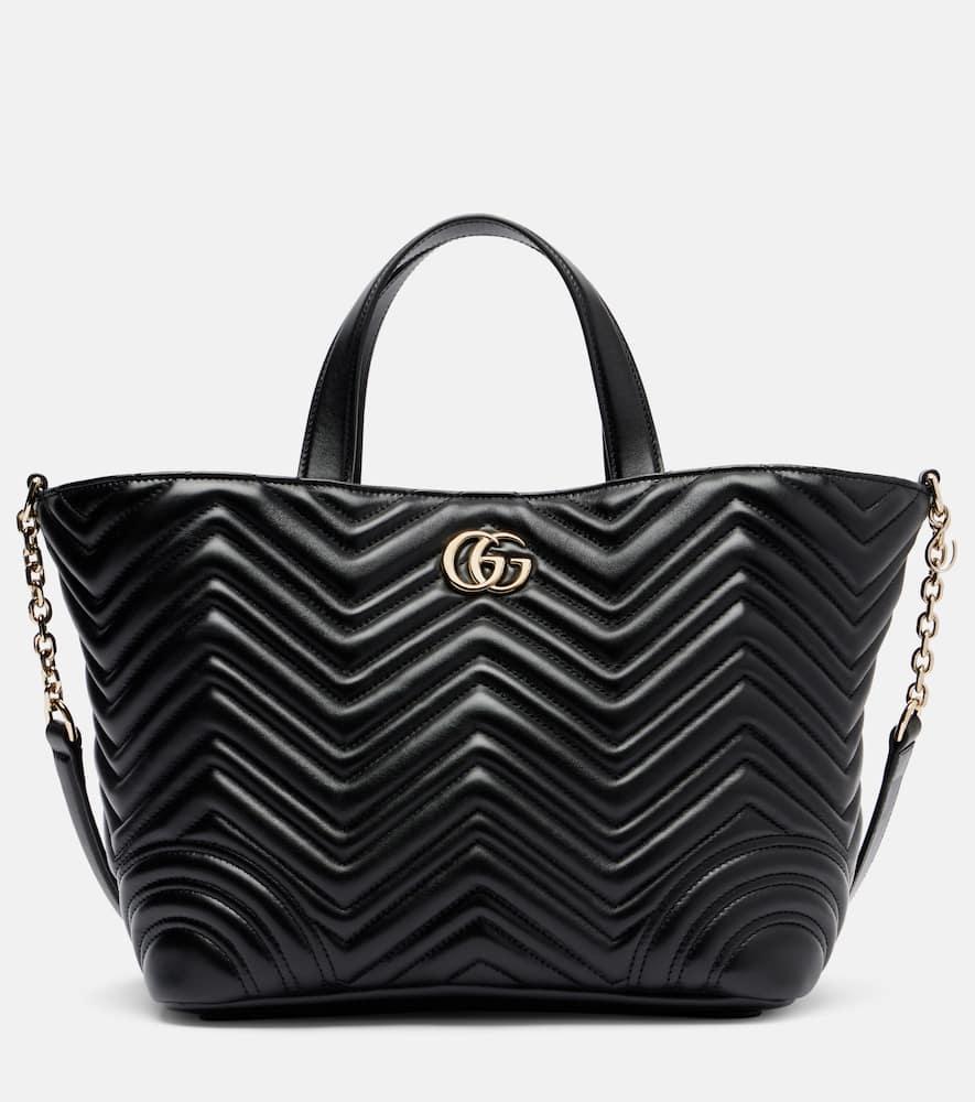 gucci gg marmont small leather tote bag