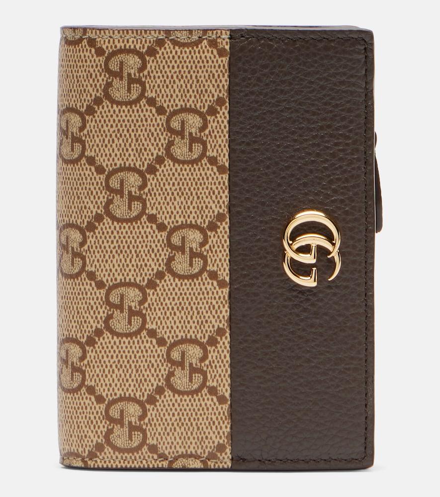 gucci gg marmont small leather wallet
