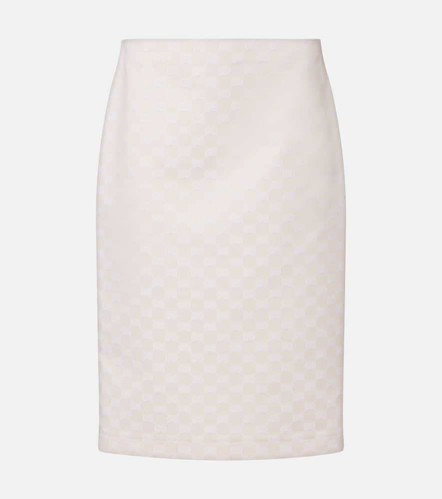 gucci gg midi skirt