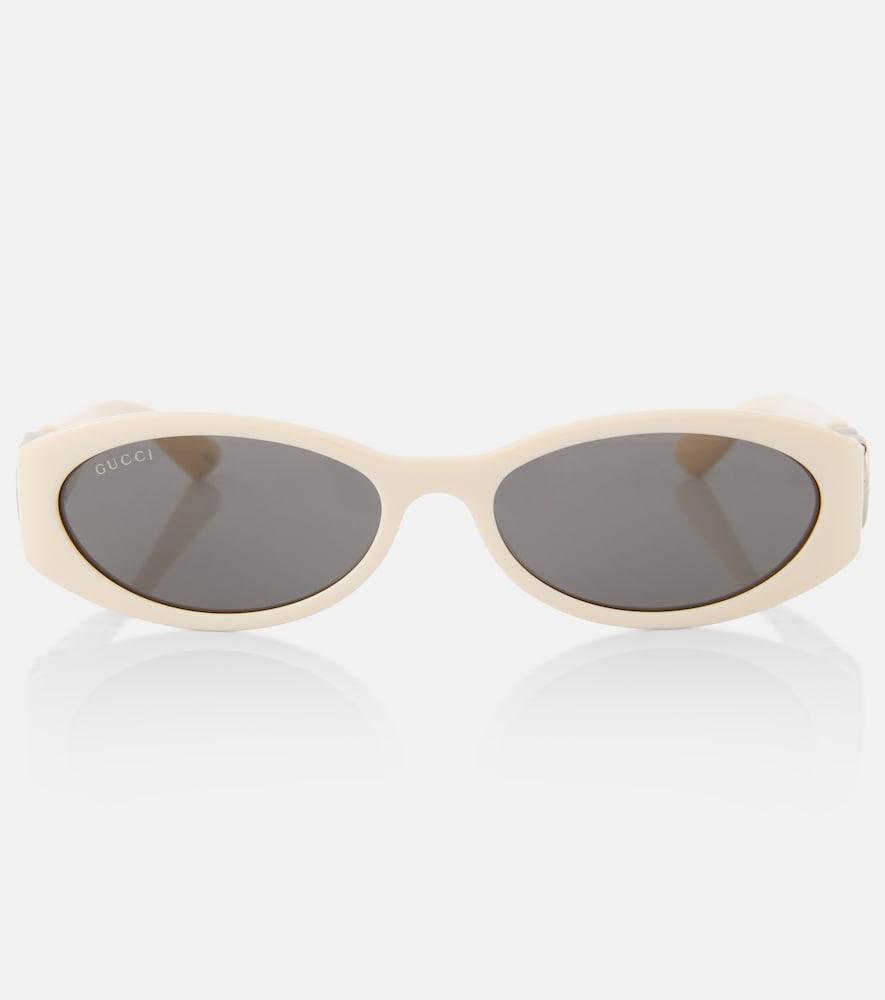 gucci gg oval sunglasses