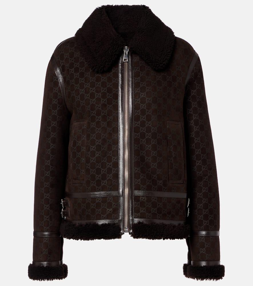 gucci gg shearling