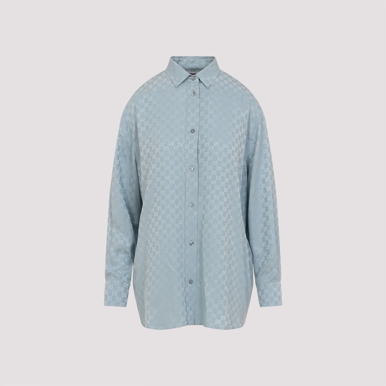 gucci gg silk shirt