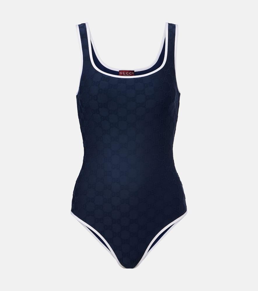gucci gg terry swimsuit