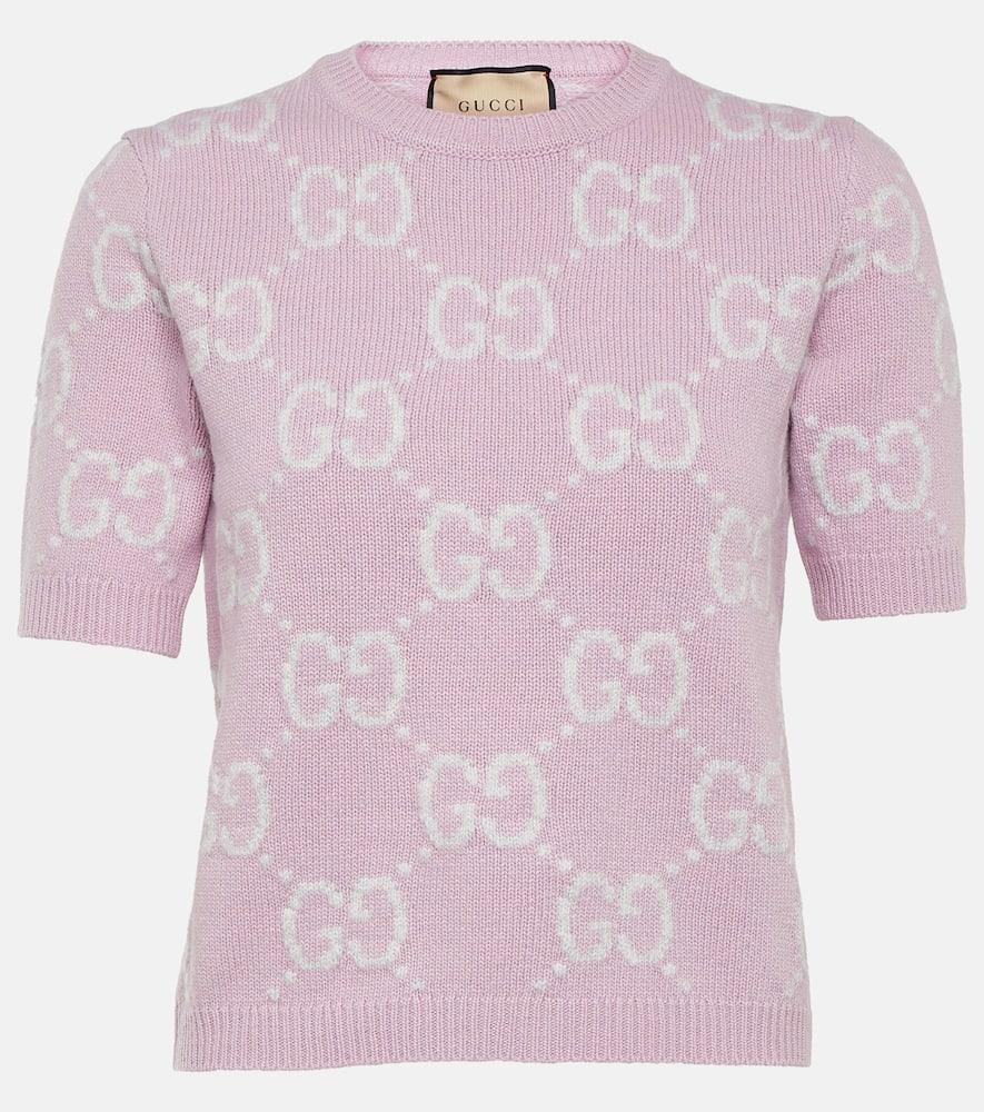 gucci gg wool top