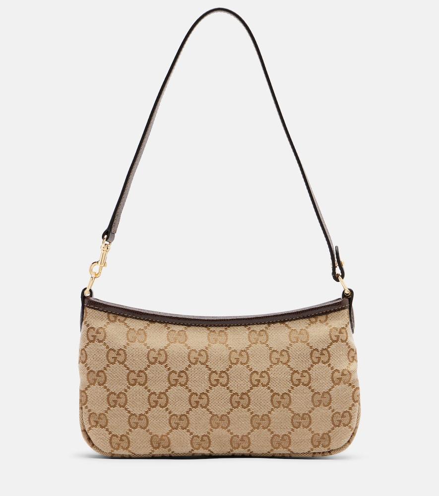 gucci gossip gg canvas small shoulder bag