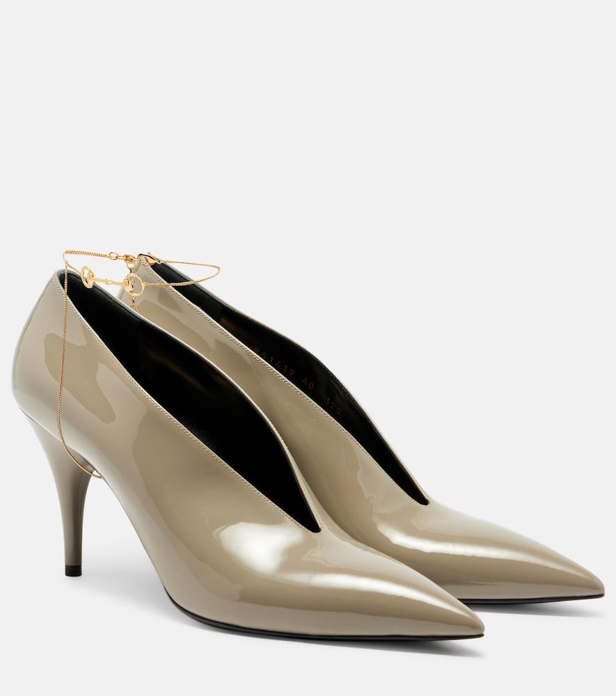 gucci gucci 97 patent leather pumps