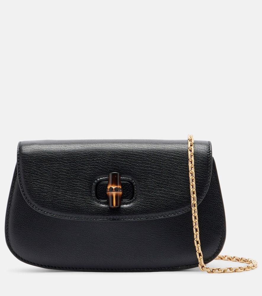 gucci gucci bamboo 1947 mini shoulder bag